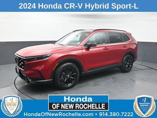 Radiant Red Metallic 2024 Honda CR-V Hybrid Sport AWD