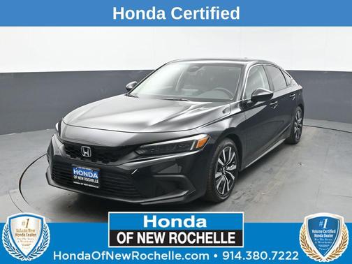 Crystal Black Pearl 2023 Honda Civic EX-L