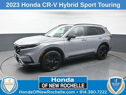 Urban Gray Pearl 2023 Honda CR-V Hybrid Sport Touring AWD