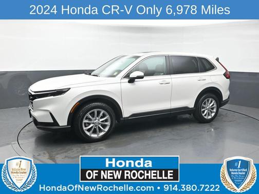 Platinum White Pearl 2024 Honda CR-V EX AWD