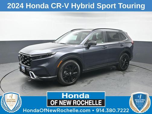 Meteorite Gray Metallic 2024 Honda CR-V Hybrid Sport Touring AWD