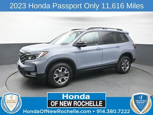 Sonic Gray Pearl 2023 Honda Passport AWD TrailSport