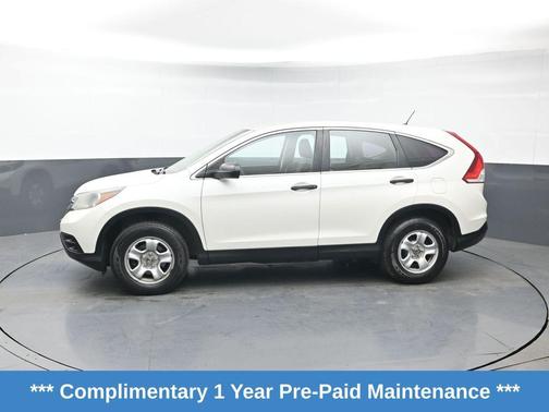 White Diamond Pearl 2014 Honda CR-V LX