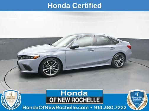 Sonic Gray Pearl 2024 Honda Civic Touring