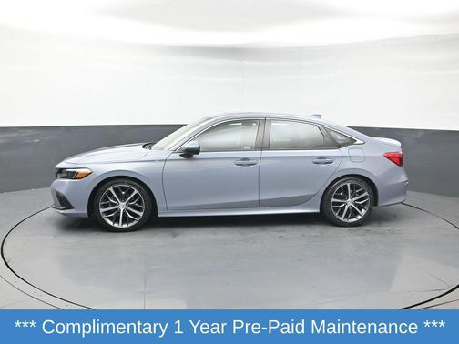Sonic Gray Pearl 2024 Honda Civic Touring