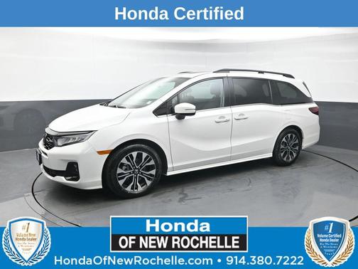 Platinum White Pearl 2025 Honda Odyssey Elite