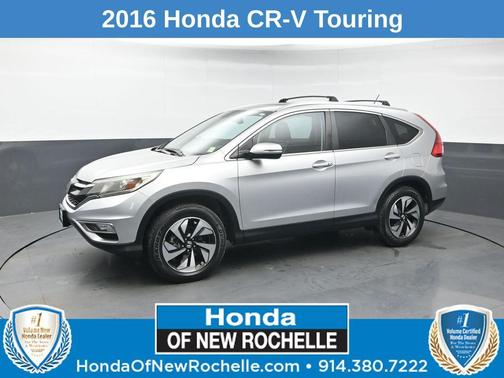 Alabaster Silver Metallic 2016 Honda CR-V Touring