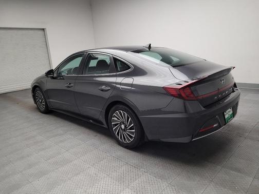 Gray 2021 Hyundai SONATA Hybrid SE