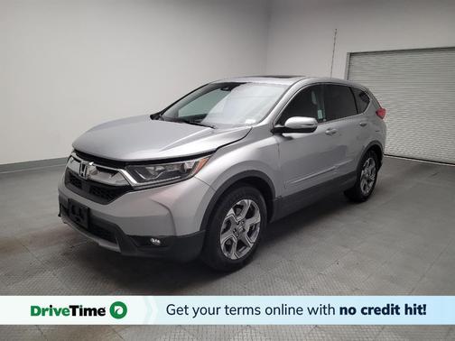 Lunar Silver Metallic 2018 Honda CR-V EX-L