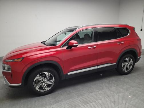 Calypso Red 2021 Hyundai SANTA FE SEL 2.4