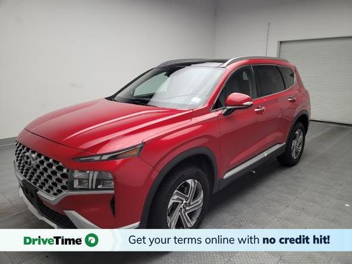Calypso Red 2021 Hyundai SANTA FE SEL 2.4