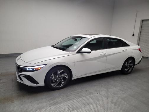 Serenity White 2025 Hyundai ELANTRA SEL