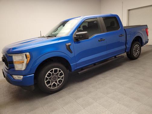 Blue 2021 Ford F-150 XL