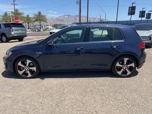 Night Blue Metallic 2017 Volkswagen Golf GTI Autobahn 4-Door