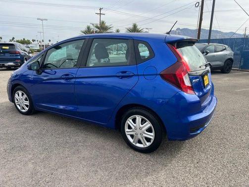 Aegean Blue Metallic 2019 Honda Fit LX