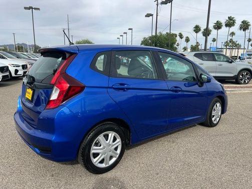 Aegean Blue Metallic 2019 Honda Fit LX