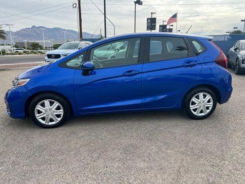 Aegean Blue Metallic 2019 Honda Fit LX