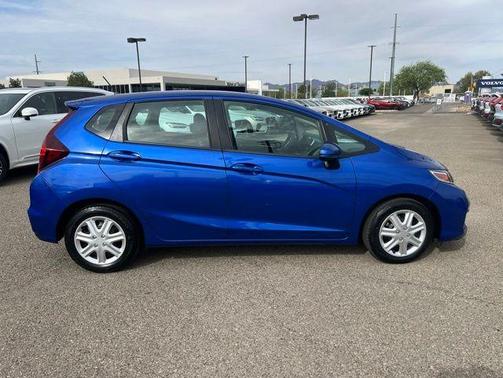 Aegean Blue Metallic 2019 Honda Fit LX