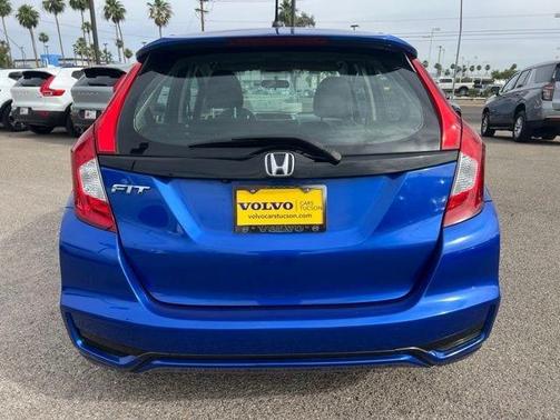 Aegean Blue Metallic 2019 Honda Fit LX