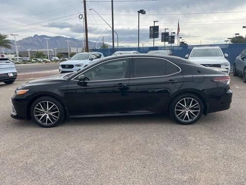 Midnight Black Metallic 2024 Toyota Camry XLE