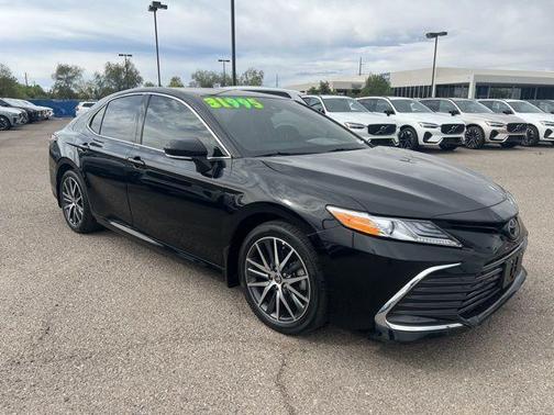 Midnight Black Metallic 2024 Toyota Camry XLE