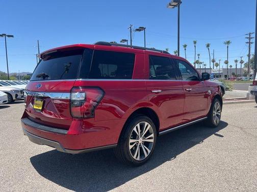 Red Metallic 2021 Ford Expedition King Ranch