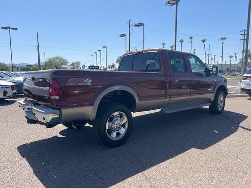 Dark Toreador Red Clearcoat 2006 Ford F-350 King Ranch