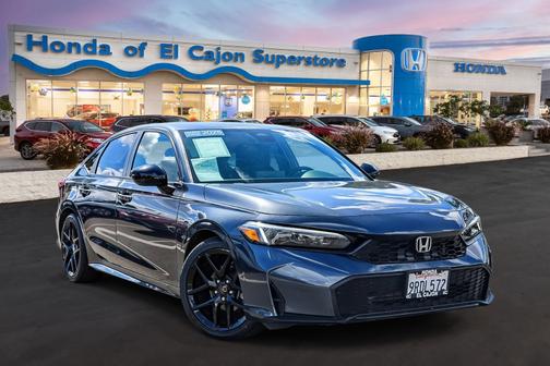 Meteorite Gray Metallic 2025 Honda Civic