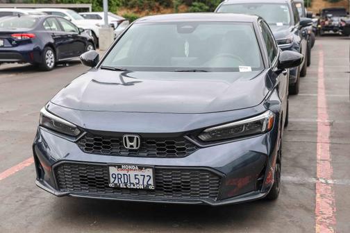 Meteorite Gray Metallic 2025 Honda Civic