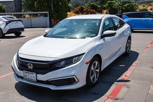 Platinum White Pearl 2019 Honda Civic