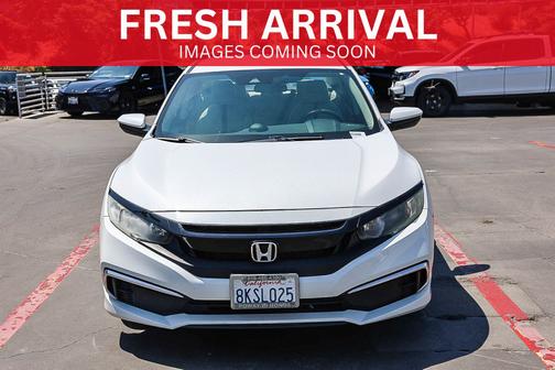 Platinum White Pearl 2019 Honda Civic