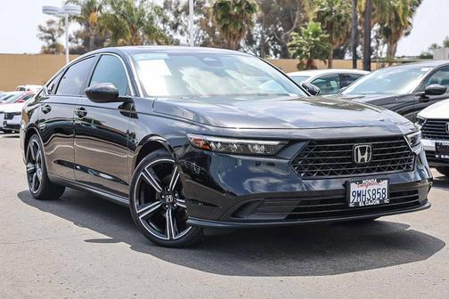 Crystal Black Pearl 2024 Honda Accord Hybrid