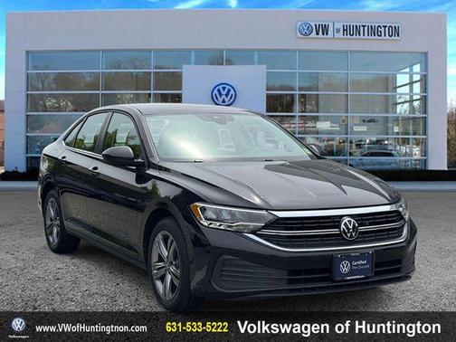 Deep Black Pearl 2023 Volkswagen Jetta 1.5T SE