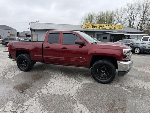 Maroon 2017 Chevrolet Silverado 1500 1LT