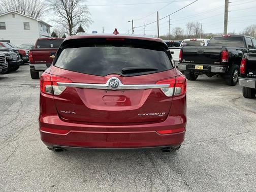 Chili Red Metallic 2017 Buick Envision Premium II