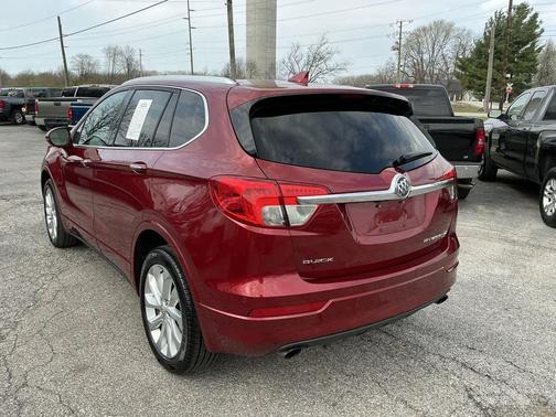 Chili Red Metallic 2017 Buick Envision Premium II