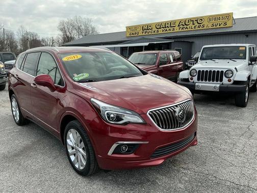 Chili Red Metallic 2017 Buick Envision Premium II