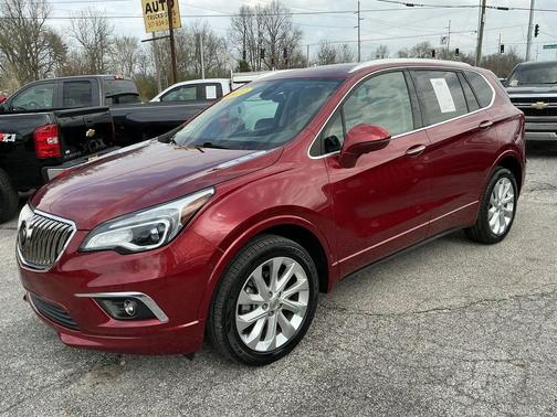 Chili Red Metallic 2017 Buick Envision Premium II