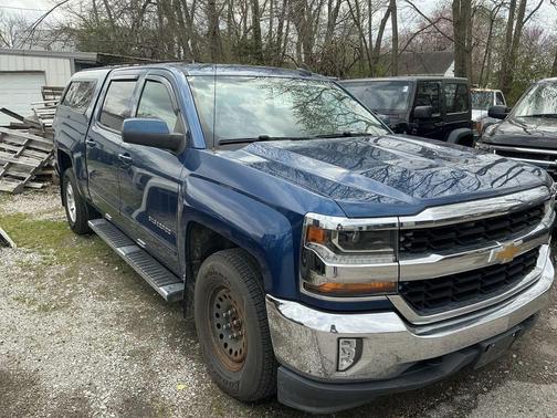 Deep Ocean Blue Metallic 2017 Chevrolet Silverado 1500 1LT