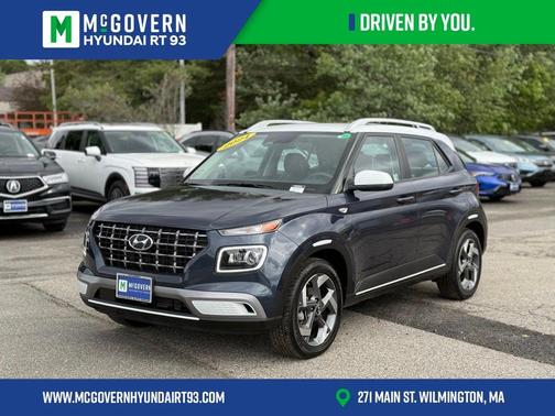 Blue 2024 Hyundai VENUE Limited