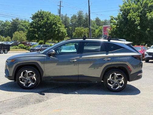 Gray 2023 Hyundai TUCSON Limited