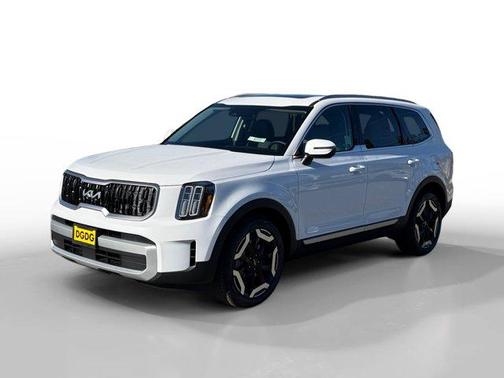 Glacial White Pearl 2025 Kia Telluride EX SUV