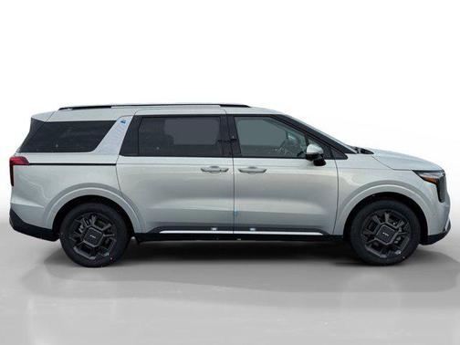 Ivory Silver 2026 Kia Carnival Hybrid SX
