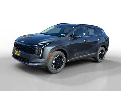 Gravity Gray 2026 Kia Sportage Hybrid EX SUV