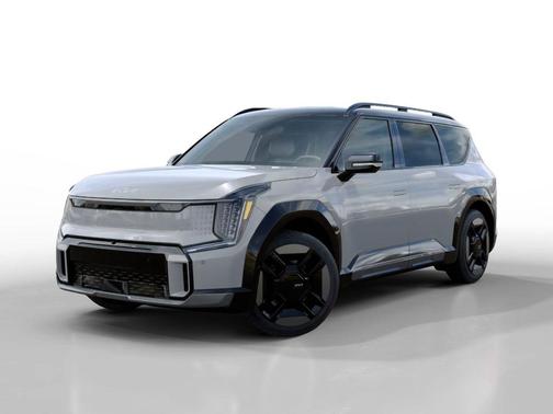 Wolf Gray/Ebony Black Roof 2026 Kia EV9 GT-Line