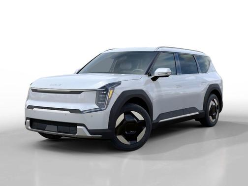 Glacial White Pearl 2026 Kia EV9 Wind