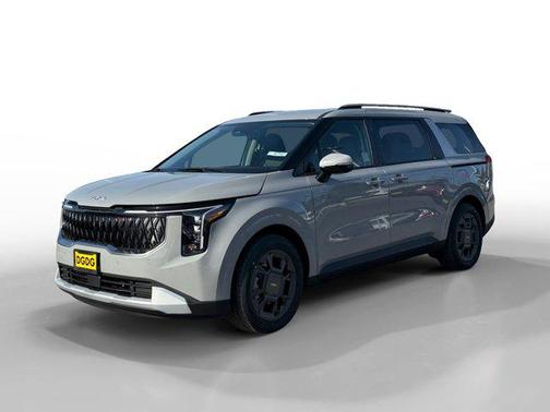 Ceramic Silver 2026 Kia Carnival Hybrid EX Passenger Van