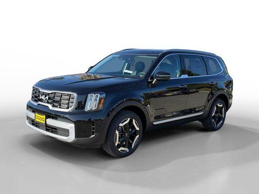 Ebony Black 2025 Kia Telluride S SUV