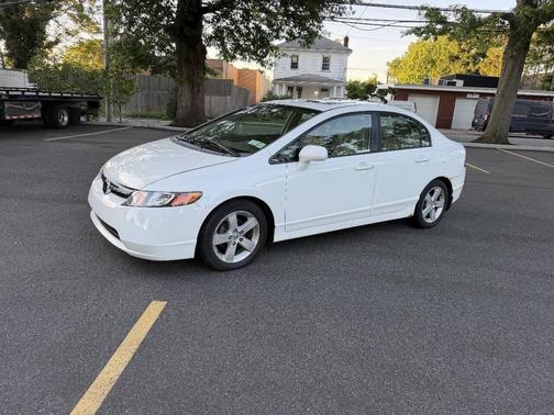 White 2007 Honda Civic EX