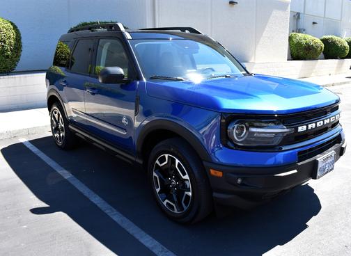 Atlas Blue Metallic 2023 Ford Bronco Sport Outer Banks